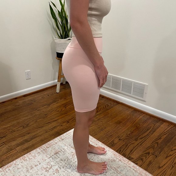 XS Peach ALLFENIX Biker Shorts - Picture 2 of 2